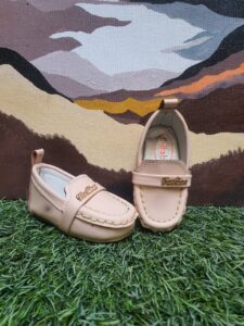 fancy casual pump for girls silver and begin