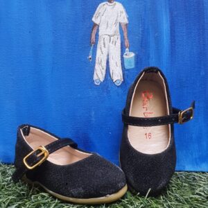 fancy casual pump for girls silver and begin