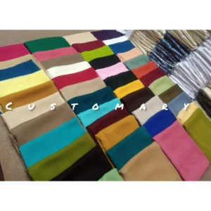 Crincle Chiffon duppta for girls 2.25 yards With Four Side Peko